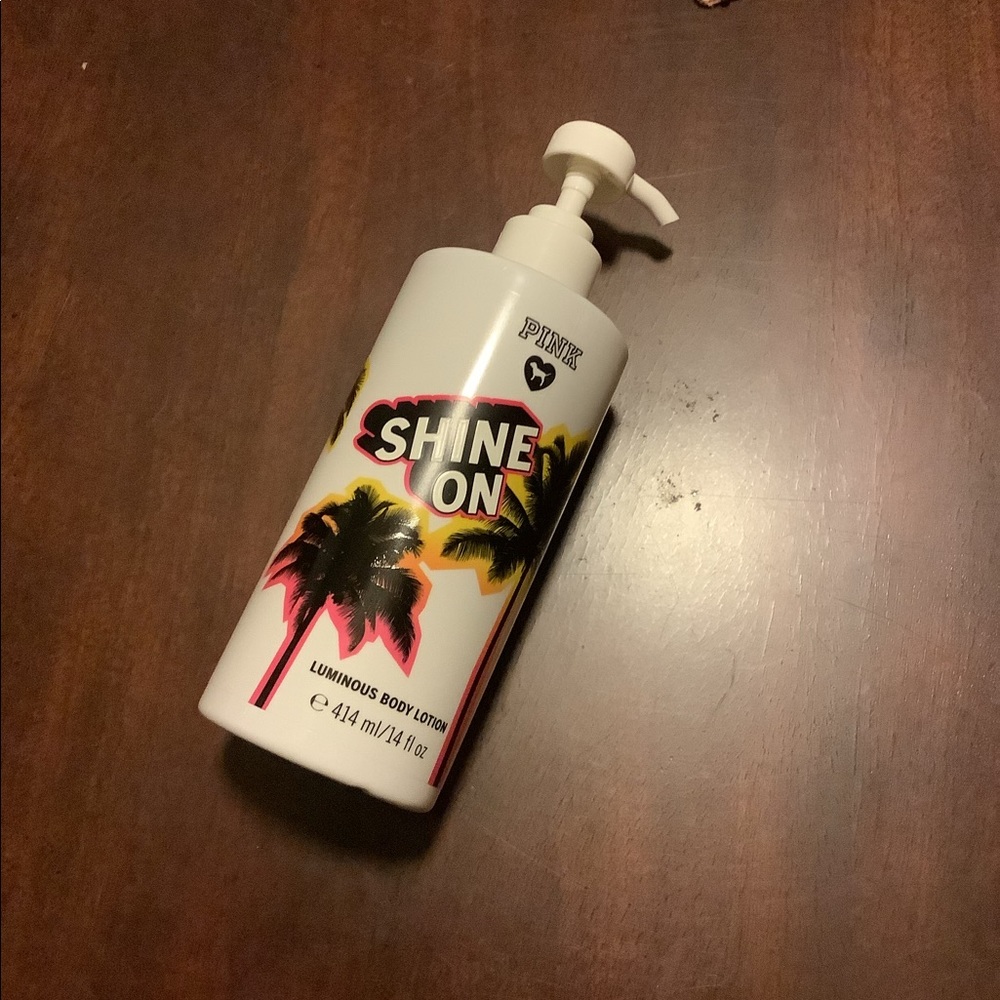 Vs pink shimmer lotion